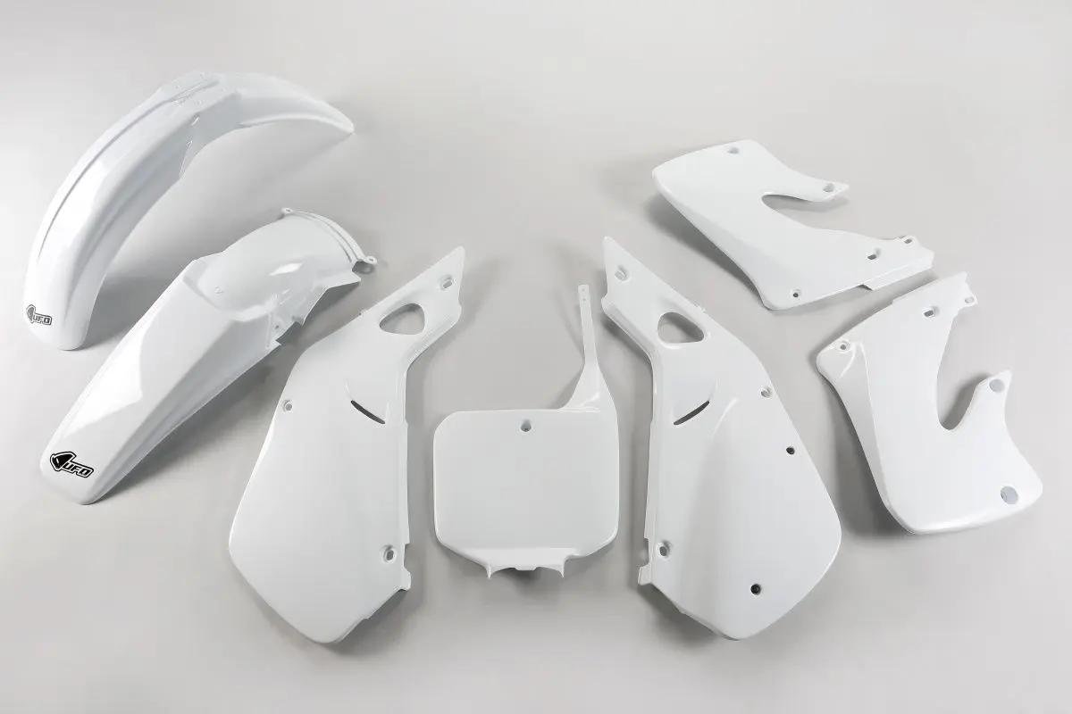 UFO kompletní sada plastů HONDA CR 125/250 97-99, barva bílá (UFO kompletní sada plastů HONDA CR 125/250 97-99, barva bílá)