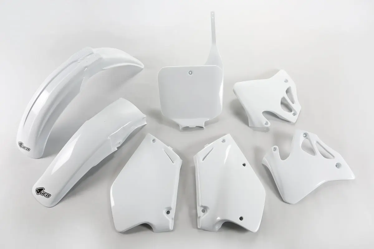 UFO kompletní sada plastů HONDA CR 125/250 95-97, barva bílá (UFO kompletní sada plastů HONDA CR 125/250 95-97, barva bílá)