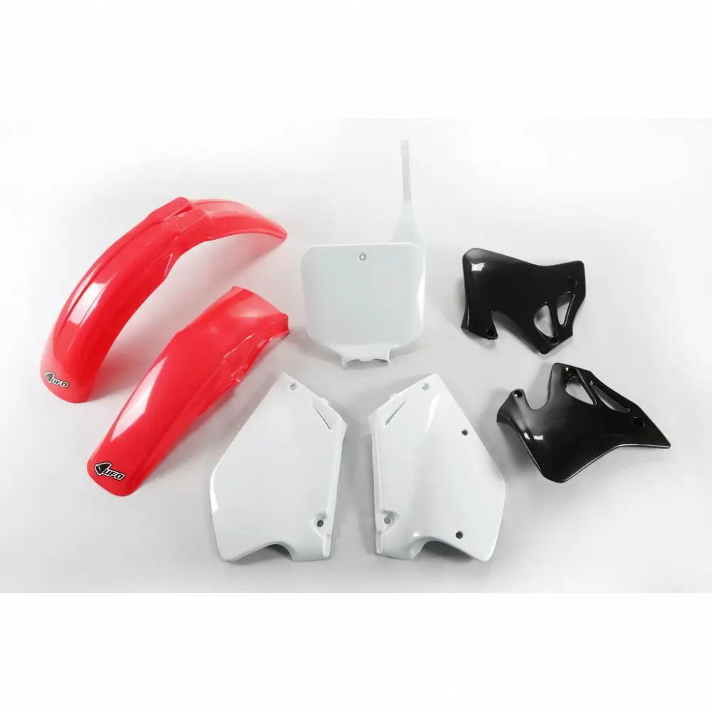 UFO kompletní sada plastů HONDA CR 125 95-97, CR 250 95-96 barva OEM (červená/bílá/černá) (HO095E999) (UFO kompletní sada plastů HONDA CR 125 95-97,)