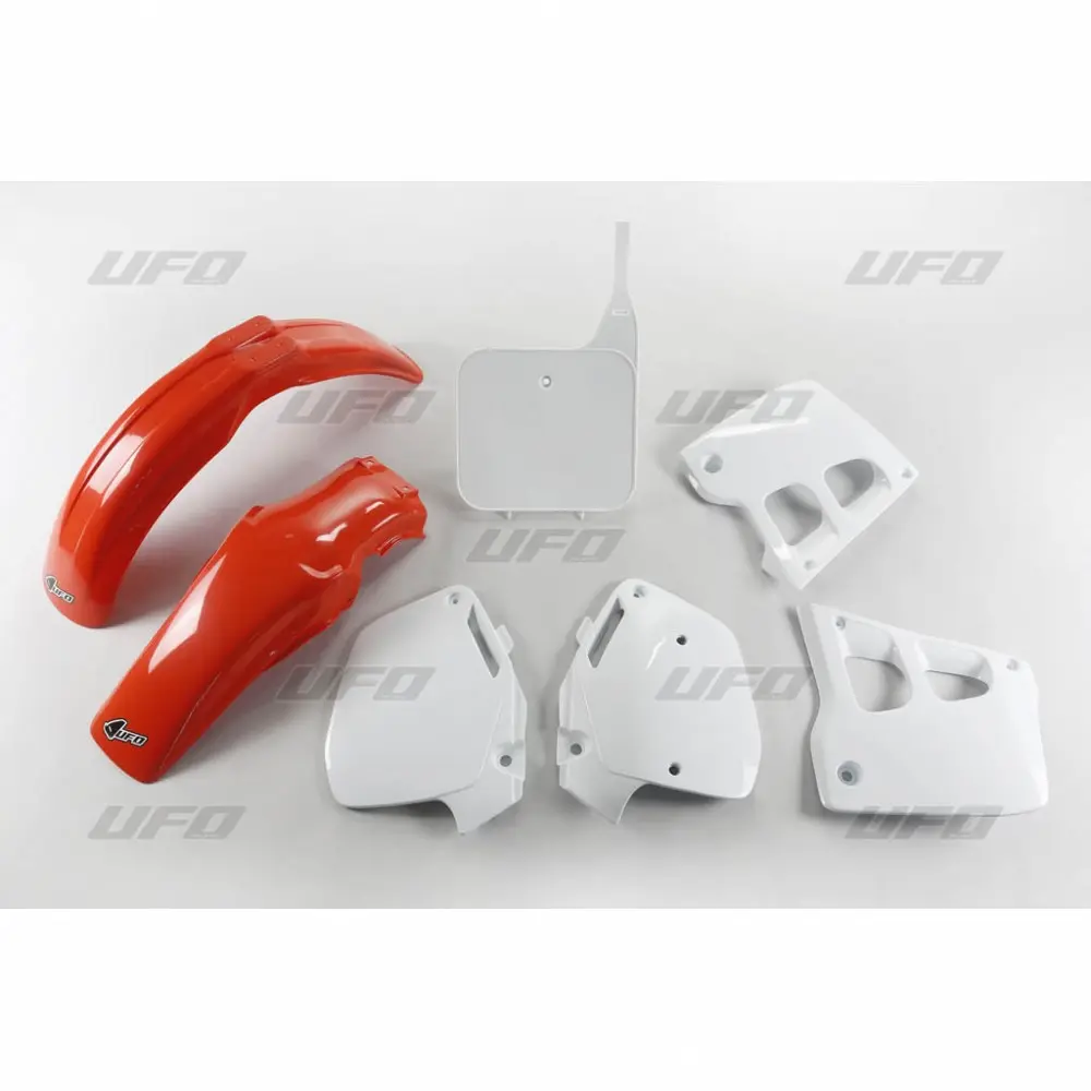 UFO kompletní sada plastů HONDA CR 125 91-92, CR 250 90-91, barva OEM (červená/bílá) (HO097E999) ( )