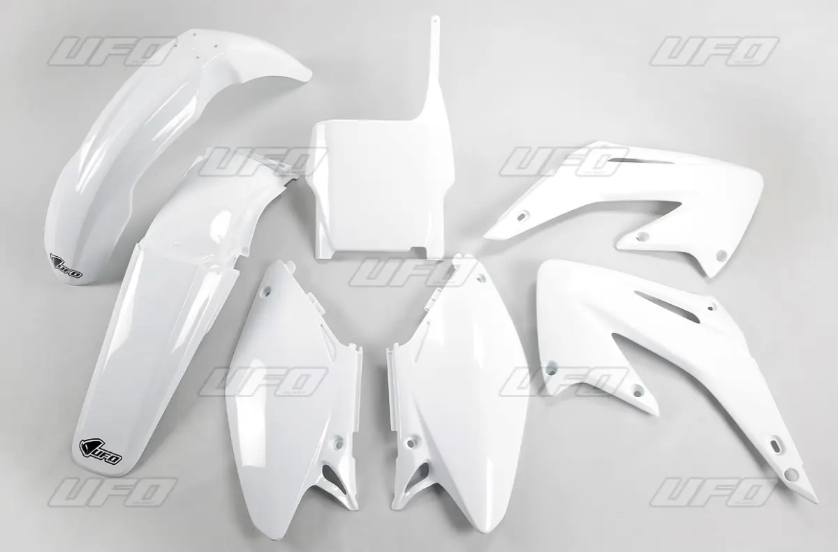 UFO kompletní sada plastů HONDA CR 125/250 04-07 barva bílá (HO103E041) (UFO kompletní sada plastů HONDA CR 125/250 04-07 barva bílá (HO103E041))