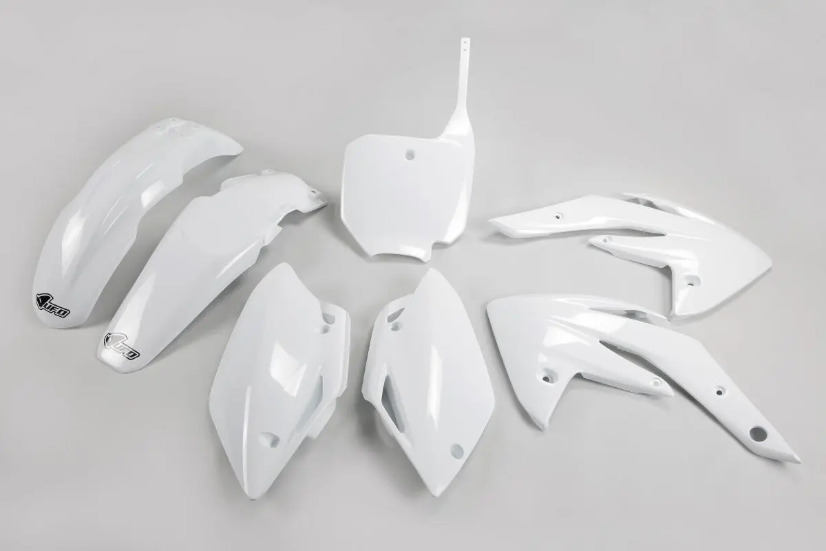 UFO kompletní sada plastů HONDA CRF 150R 07-26, barva bílá (UFO kompletní sada plastů HONDA CRF 150R 07-26, barva bílá)