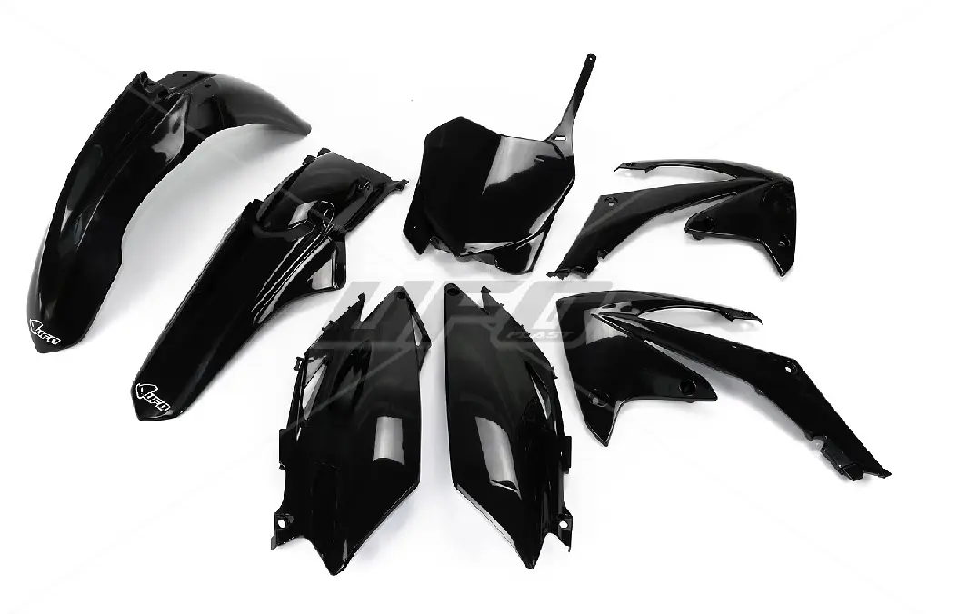 UFO kompletní sada plastů HONDA CRF 250R 11-13, CRF 450R 11-12 barva černá (HO115E001) ( )
