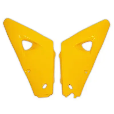 UFO kryty chladiče HUSQVARNA 2T 00-05, 4T 02-04 (horní) barva žlutá ( )