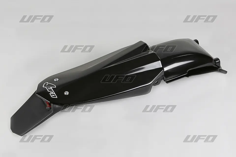 UFO zadní blatník HUSQVARNA 2T 05-09, 4T 05-07 se světlem barva černá (UFO zadní blatník HUSQVARNA 2T 05-09, 4T 05-07 se světlem barva černá)