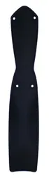 UFO kryt zadního tlumiče HUSQVARNA TC 449/499 11-13, TE 449/499/511 11-13, barva černá (UFO kryt zadního tlumiče HUSQVARNA TC 449/499 11-13, TE)