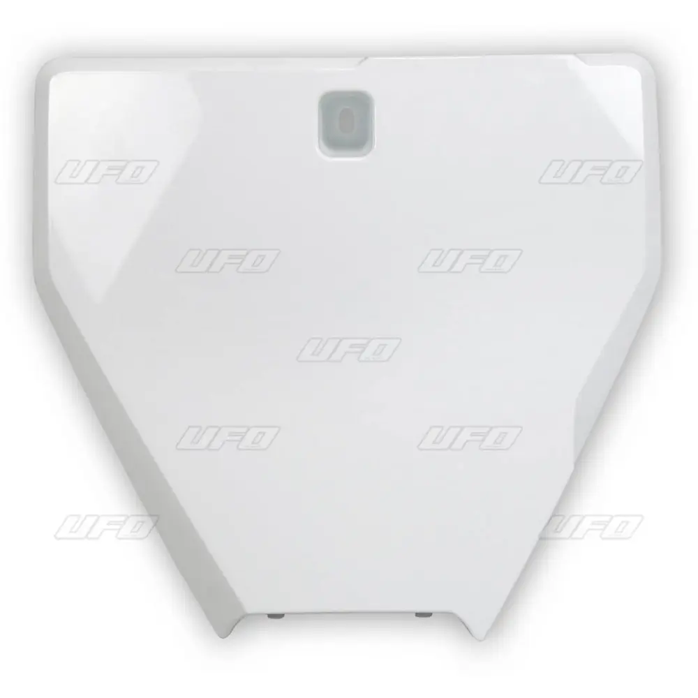UFO tabulka na startovací číslo HUSQVARNA TC 125 16-22, TC 250 17-22, TC 300 16-18, FC 250/350/450 16-22, barva bílá (UFO tabulka na startovací číslo)