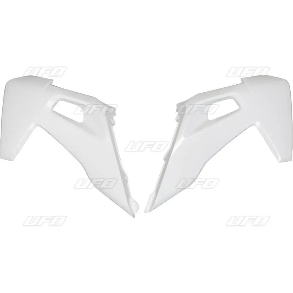 UFO kryty chladiče HUSQVARNA TC 125/250 19-22, FC 250/350/450 19-23, barva bílá (UFO kryty chladiče HUSQVARNA TC 125/250 19-22, FC 250/350/450 19-23,)