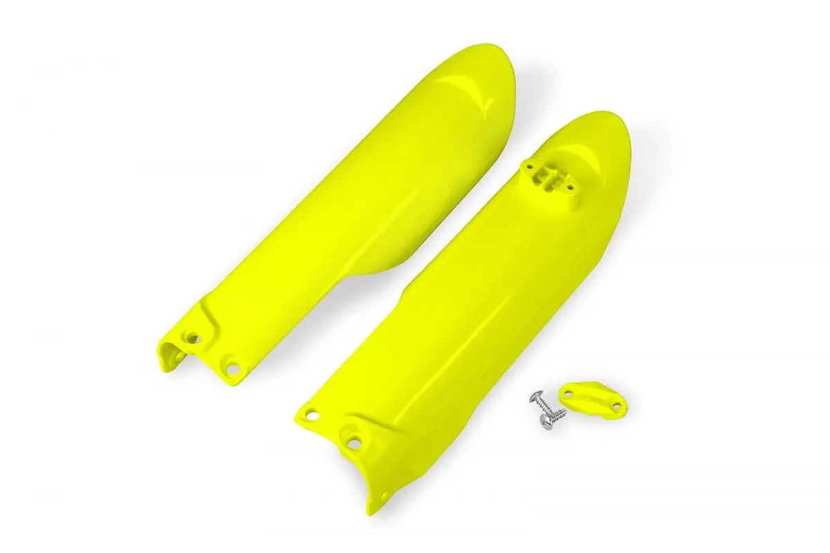 UFO kryty přední vidlice KTM SX 85 18-26, HUSQVARNA TC 85 18-26, GAS GAS MC 85 21-26 barva žlutá - nahrazuje GG07118104 (UFO kryty přední vidlice KTM)