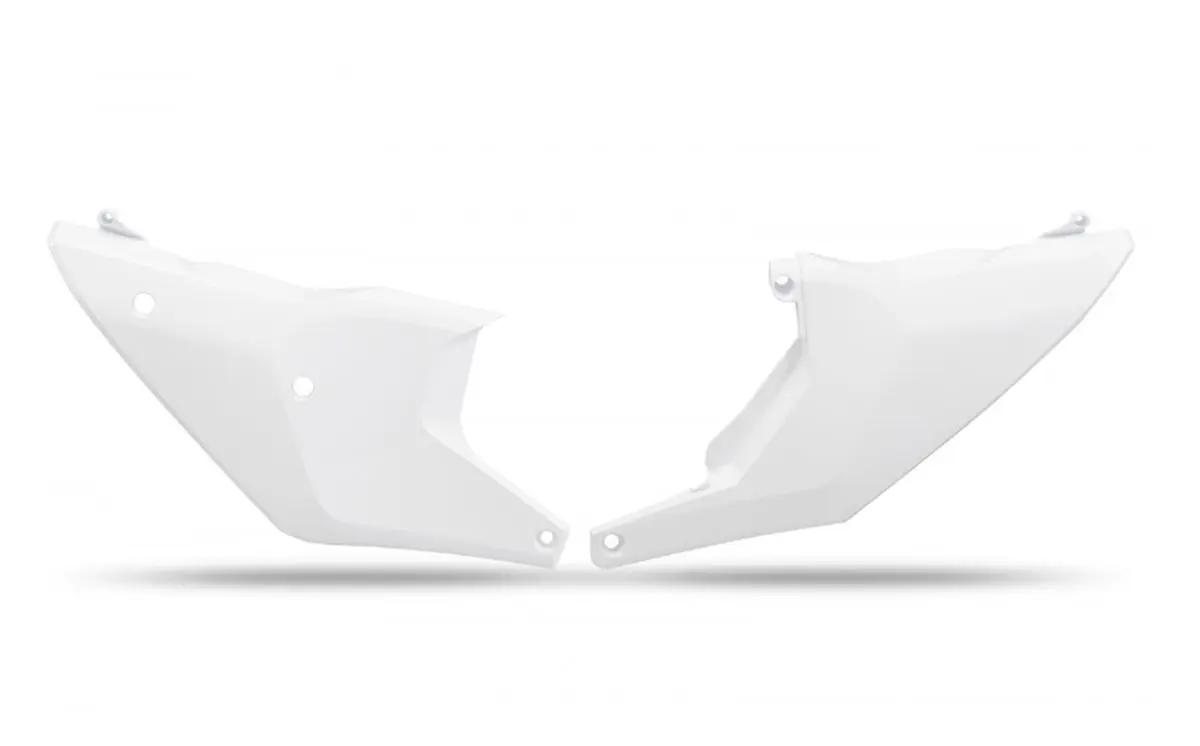 UFO boční tabulky na startovací číslo HUSQVARNA TC 125 / 250 23-26, TE 150 / 250 / 300 24-26, FC / TX / FX / FE 300 / 350 / 450 / 501 24-26, barva