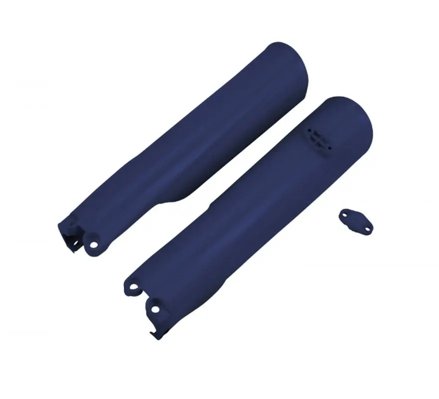 UFO kryty předních tlumičů HUSQVARNA TC 125 / 250 23-24, TE 150 / 250 / 300 24, FC / TX / FX / FE 300 / 350 / 450 / 501 24, barva modrá - nahrazený