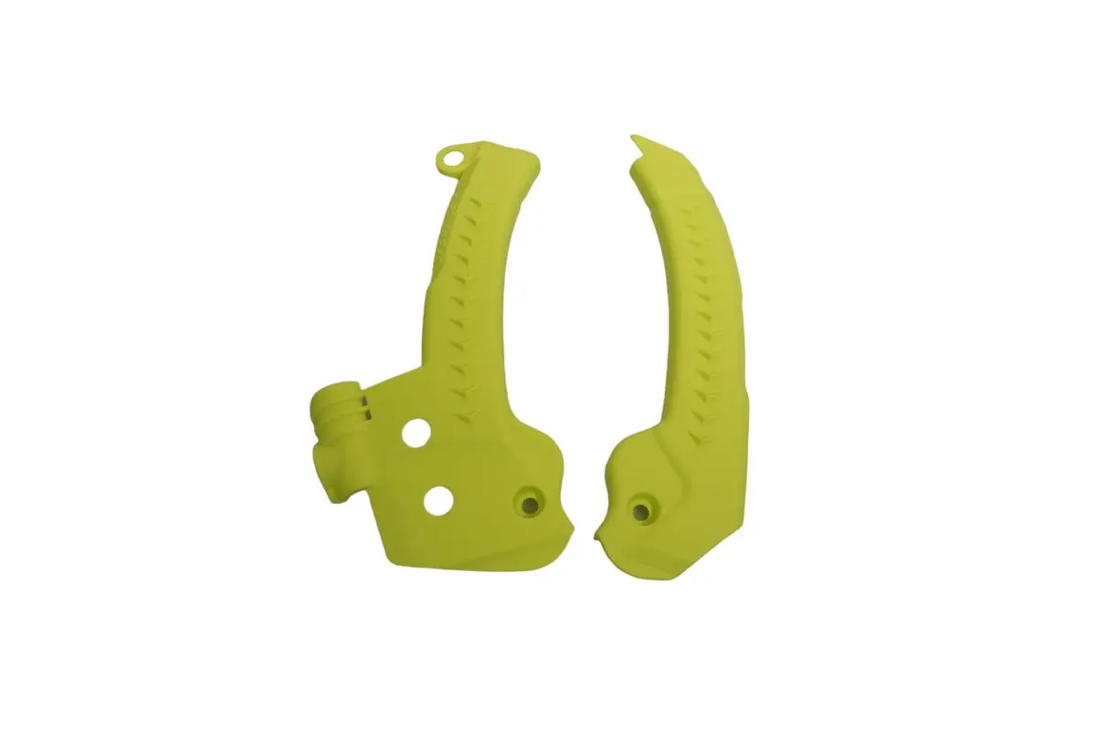 UFO kryty rámu HUSQVARNA TC 125 / 250 23-24, TE 150 / 250 / 300 24-26, FC / TX / FX / FE 300 / 350 / 450 / 501 24-26, barva žlutá fluorescenční (UFO)