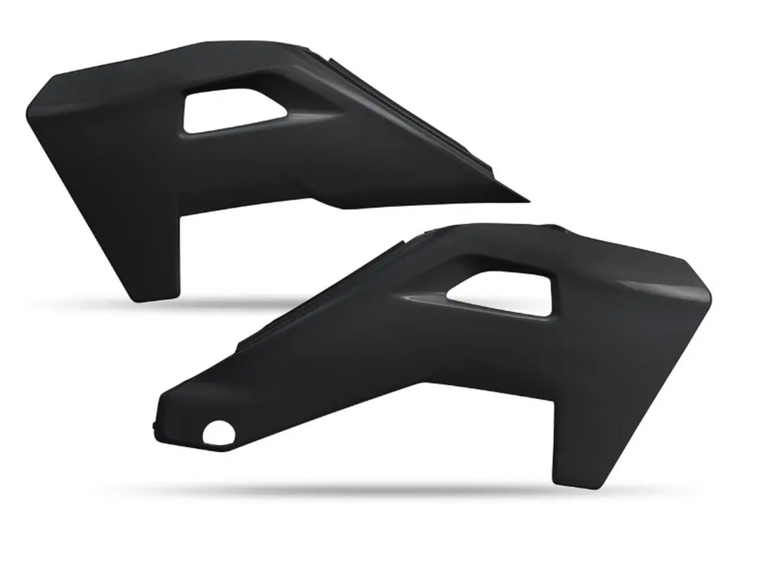 UFO kryty chladiče HUSQVARNA TC 125 / 150 / 250 / 300 25-26, FC 250 / 450 25-26, TX 300 25-26, FX 350 / 450 25-26 barva černá ( )