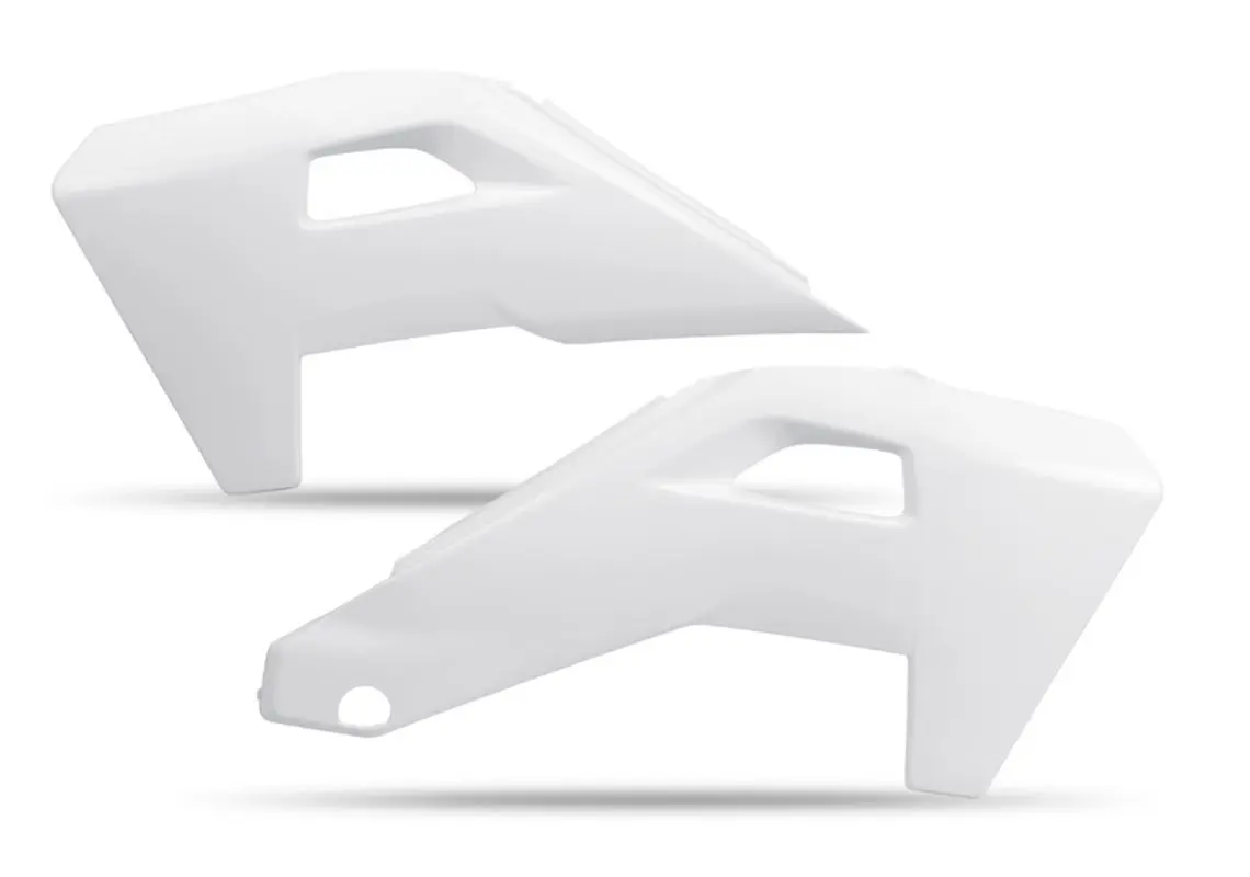 UFO kryty chladiče HUSQVARNA TC 125 / 150 / 250 / 300 25-26, FC 250 / 450 25-26, TX 300 25-26, FX 350 / 450 25-26 barva bílá (UFO kryty chladiče)