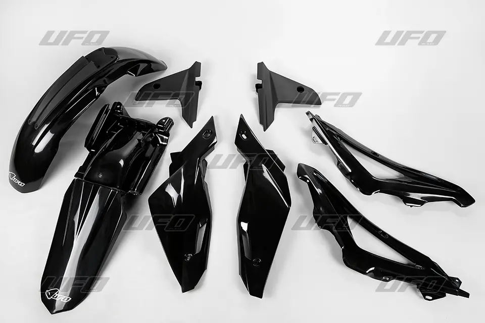 UFO kompletní sada plastů HUSQVARNA TC 250/300/450 09-13 barva černá (HU610E001) (UFO kompletní sada plastů HUSQVARNA TC 250/300/450 09-13 barva)