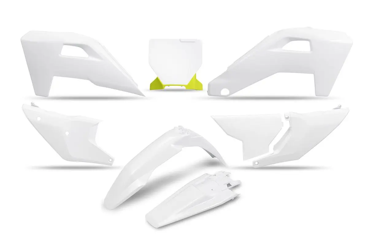 UFO kompletní sada plastů HUSQVARNA TC 125 / 150 / 250 / 300 25-26, TX 300 25-26, FC 250 / 350 / 450 25-26, FX 350 / 450 25-26 barva OEM (UFO)