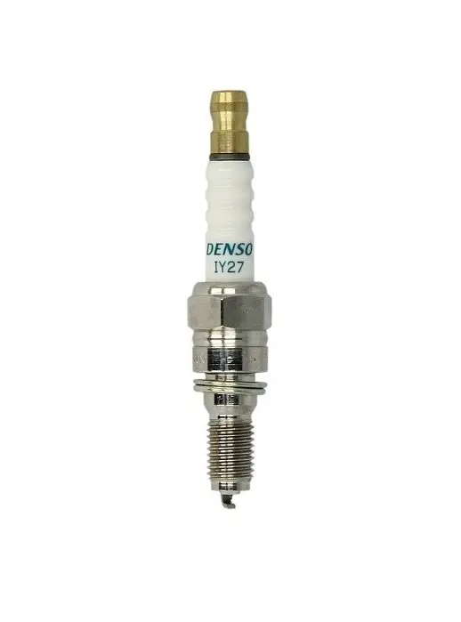 DENSO zapalovací svíčka iridiová (IRIDIUM) IY27 (ER9EH,ER9EHIX),PIAGGIO 50 12-15, VESPA 50 09-19 (10) JUNAK SR 400 22- ( )