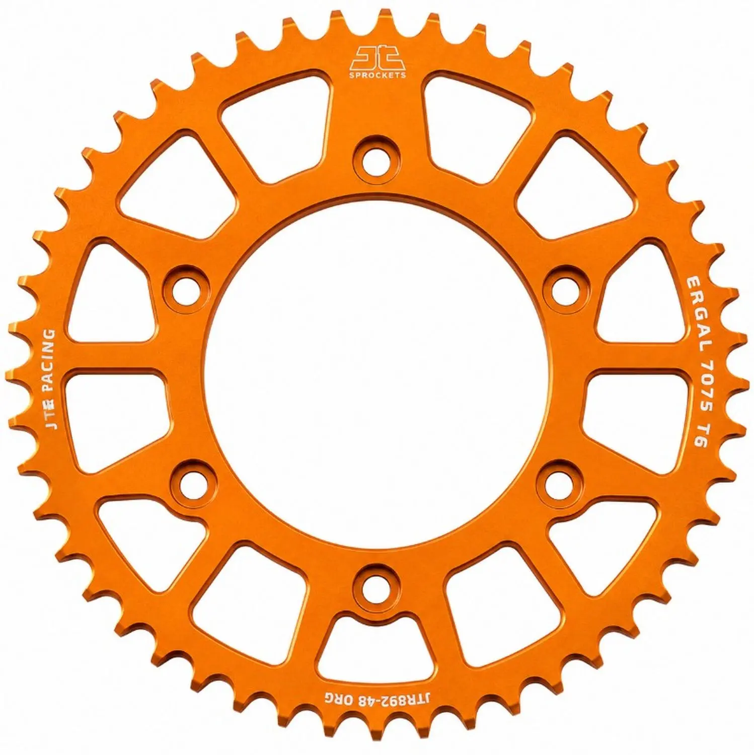 JT řetězové kolečko zadní 4794 48 hliníkové RACELITE KTM SX 65 25-26 (OEM: A40510051048C1) (479448JTA) (řetěz 420) (JT řetězové kolečko zadní 4794 48)