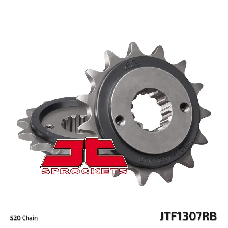 JT řetězové kolo přední 2093 15 s gumou KAWASAKI ZX6R '03-'06 (2093M15JTRB) (řetěz 520) ( )