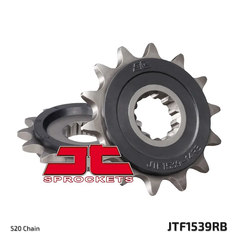 JT řetězové kolečko přední 2273 14 s gumou KAWASAKI EX250/300 NINJA '08-'16 (227314JTRB) (JT řetězové kolečko přední 2273 14 s gumou KAWASAKI)