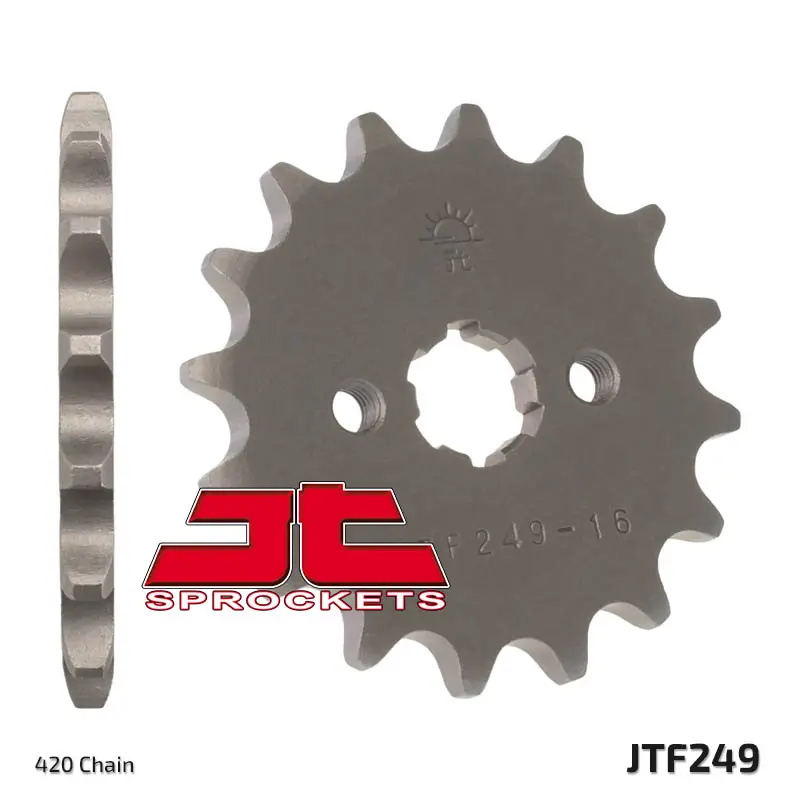 JT řetězové kolo přední 270 14 SUZUKI DRZ 110 '03-'05, HONDA ANF (27014JT) (řetěz 420) (JT řetězové kolo přední 270 14 SUZUKI DRZ 110 '03-'05, HONDA)