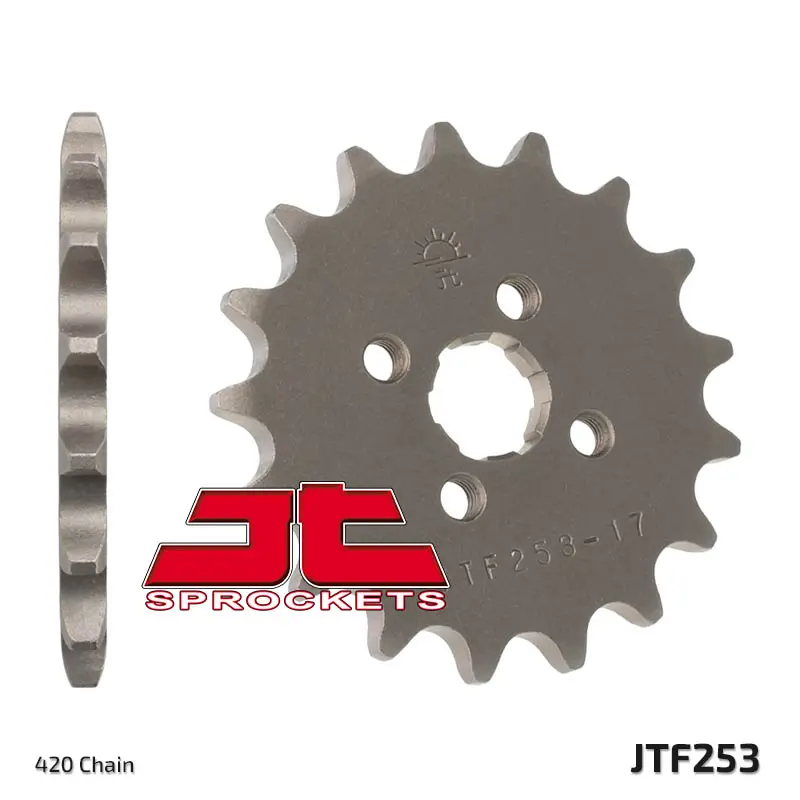JT řetězové kolečko přední 255 13 HONDA MTX/MBX/XR 80 (25513JT) (řetěz 420) (JT řetězové kolečko přední 255 13 HONDA MTX/MBX/XR 80 (25513JT) (řetěz)