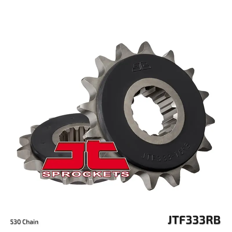 JT řetězové kolo přední 347 16 s gumou HONDA CBR 1000RR '04-'16, CBF 1000, CBR 900/929/954 (34716JTRB) (řetěz 530) (JT řetězové kolo přední 347 16 s)
