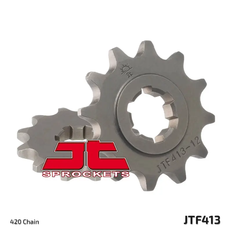 JT řetězové kolo přední 413 12 SUZUKI RMX 50, TS 50 (41312JT) (řetěz 420) (JT řetězové kolo přední 413 12 SUZUKI RMX 50, TS 50 (41312JT) (řetěz 420))