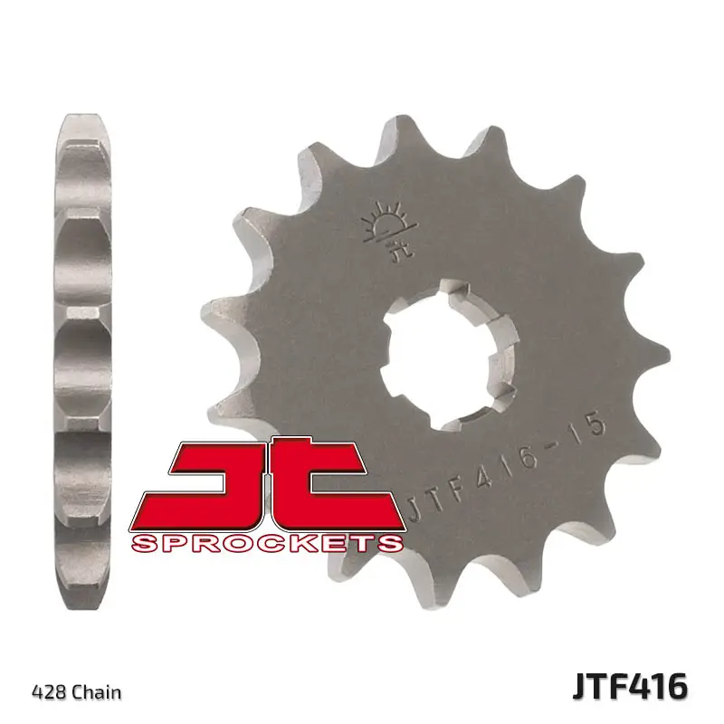 JT řetězové kolečko přední 416 15 YAMAHA YZ 80 '94-'01, SUZUKI RM 80/85 '84-'13 (41615JT) (JT řetězové kolečko přední 416 15 YAMAHA YZ 80 '94-'01,)