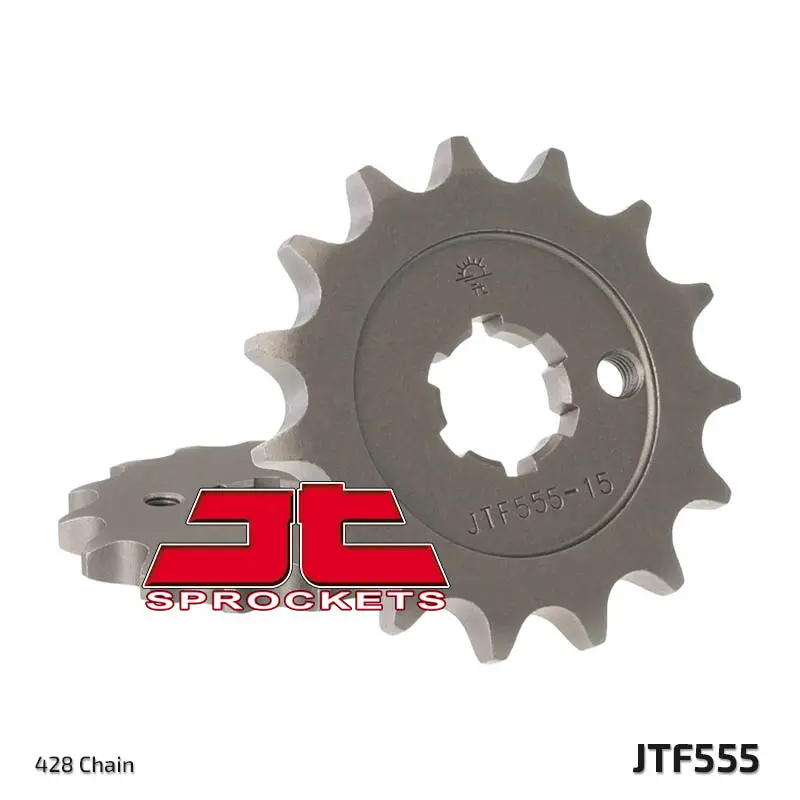 JT řetězové kolo přední 555 14 YAMAHA DT 80 LC1/LC2 '83-'95, TZR 80 '92-'95 (55514JT) (ŘETĚZ 428) (JT řetězové kolo přední 555 14 YAMAHA DT 80)