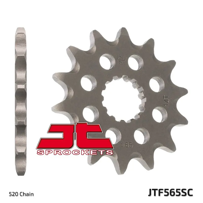 JT řetězové kolo přední 565 12 YAMAHA YZ 250/YZF 400, 426,450 '98-'14 samočistící (ŘETĚZ 520) (56512JTSC) (JT řetězové kolo přední 565 12 YAMAHA YZ)