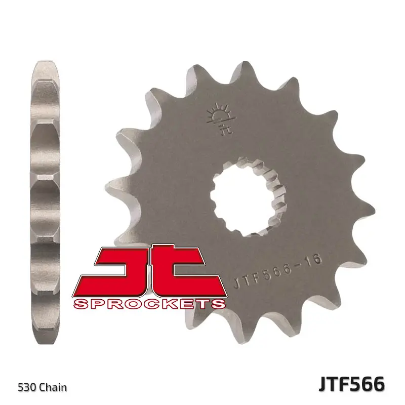 JT řetězové kolo přední 566 12 (56612JT) - může být nahrazeno 51312JT a 51912JT (JTF519.12) (JT řetězové kolo přední 566 12 (56612JT) - může být)