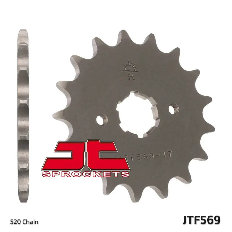 JT řetězové kolo přední 569 17 YAMAHA XV 250 89-94, XVS 250 08-17, XV 250 89-15 (+3) (56917JT) (JT řetězové kolo přední 569 17 YAMAHA XV 250 89-94,)
