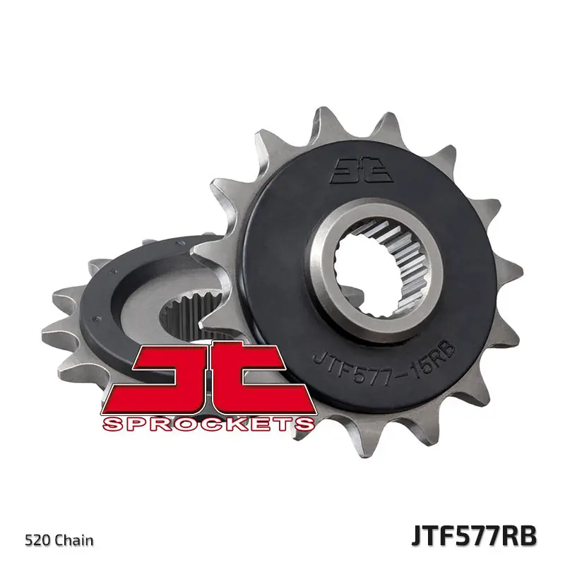 JT přední řetězové kolo 441 15 s gumou YAMAHA XT 600 '89-'98, XTZ 660 '91-'98 (44115JTRB) (JT přední řetězové kolo 441 15 s gumou YAMAHA XT 600)