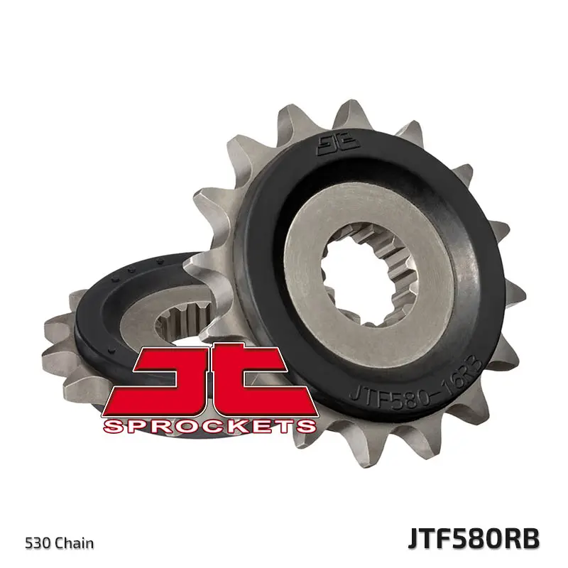 JT řetězové kolo přední 580 17 s gumou YAMAHA FZR 1000/ FZ6/ R6 (58017JTRB) (JT řetězové kolo přední 580 17 s gumou YAMAHA FZR 1000/ FZ6/ R6)