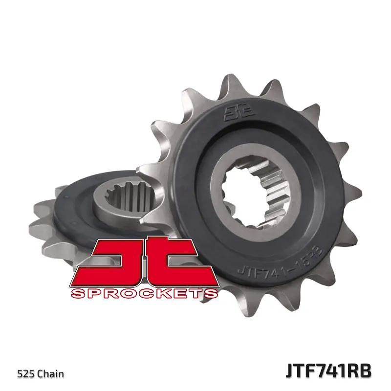 JT řetězové kolo přední 2114 15 s gumou DUCATI 749 '03-'06 (211415JTRB) (JT řetězové kolo přední 2114 15 s gumou DUCATI 749 '03-'06 (211415JTRB))