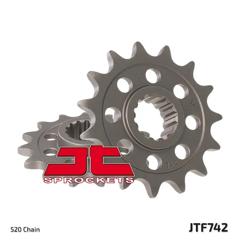 JT řetězové kolo přední 2171 15 DUCATI 848/1098/1198 '07-'15 (217115JT) (řetěz 520) (JT řetězové kolo přední 2171 15 DUCATI 848/1098/1198 '07-'15)