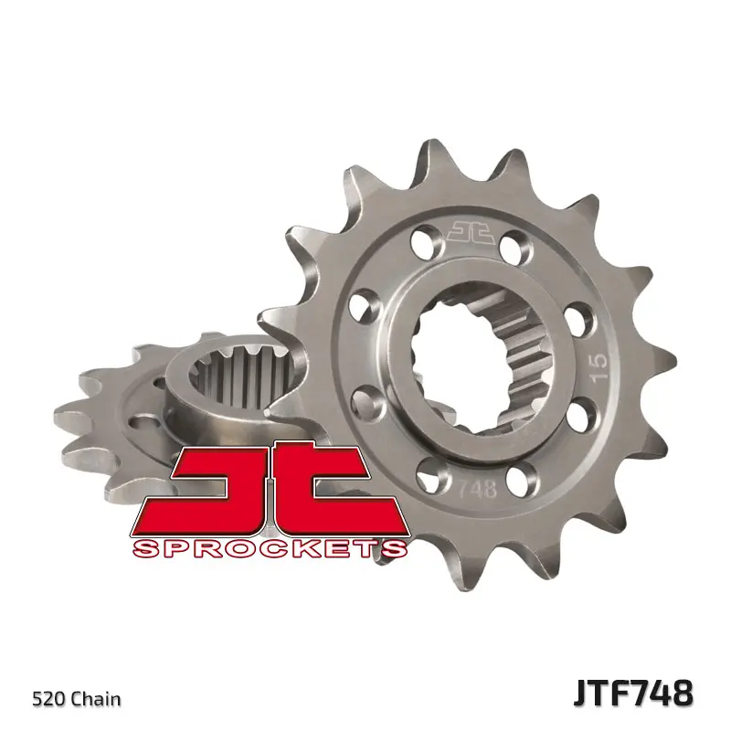 JT řetězové kolo přední 2250 15 DUCATI 899 PANIGALE '14-'15, 959 PANIGALE '16-'19, (1199 PANIGALE '12-'17 konverze na řetěz 520) (225015JT) (řetěz