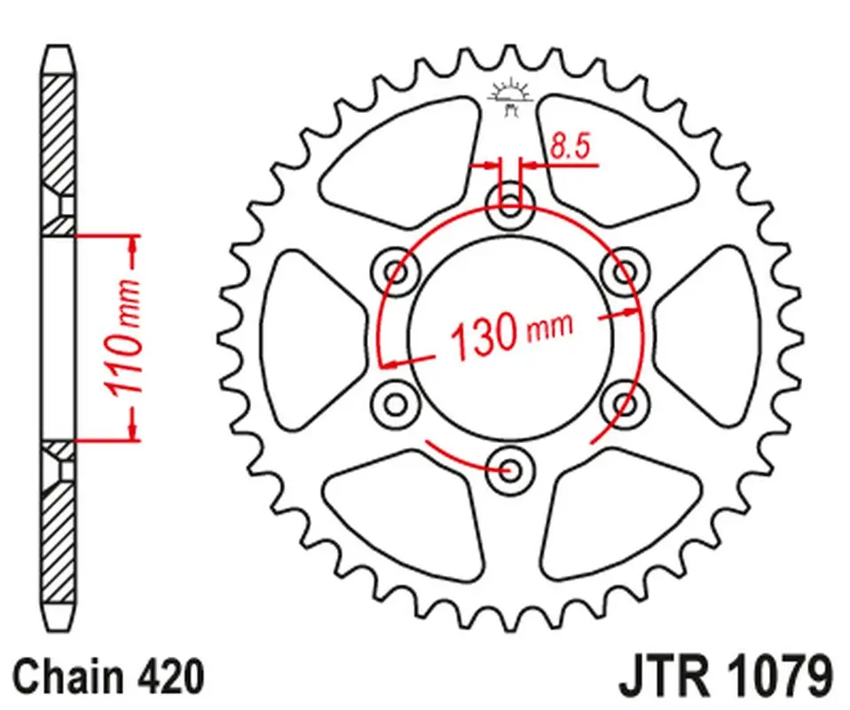 JT rozeta CPI 50SM '06-12 (JTR107962) ( )