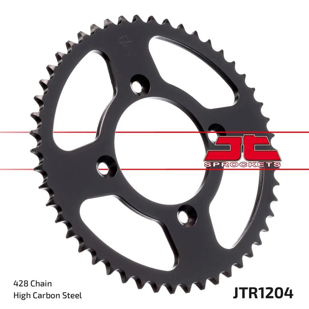 JT řetězové kolečko zadní 4351 49 HONDA CRF 125FB '15-'21 (JTR1204.49) (řetěz 428) (JT řetězové kolečko zadní 4351 49 HONDA CRF 125FB '15-'21)