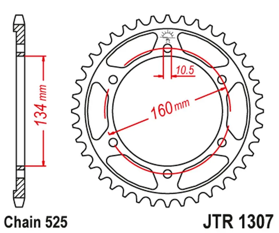 JT rozeta 4405 42 (PC37) (440542JTZBK) barva černá (JT rozeta 4405 42 (PC37) (440542JTZBK) barva černá)