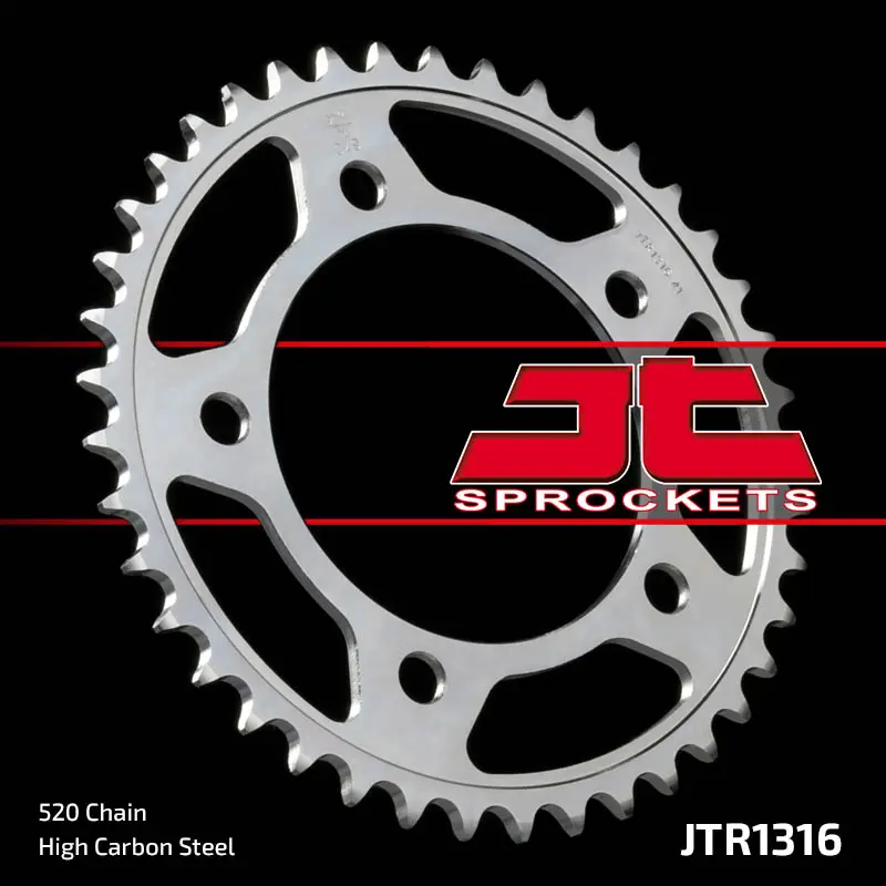 JT zadní řetězové kolo 4384 41 HONDA CB 500F/X '13-'19, CBR 500R '13-'21 (438441JT) (ŘETĚZ 520) (JT zadní řetězové kolo 4384 41 HONDA CB 500F/X)