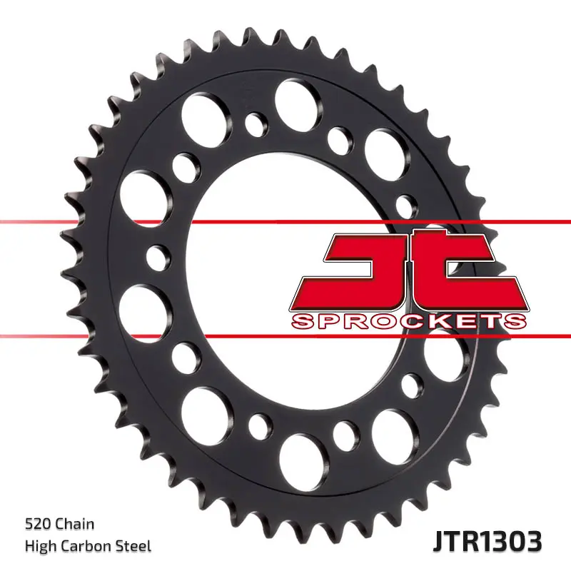 JT zadní řetězové kolo 4384 43 HONDA NC 700/750S '12-'24, NC 700/750X '12-'24 (438443JT) (ŘETĚZ 520) (JT zadní řetězové kolo 4384 43 HONDA NC)