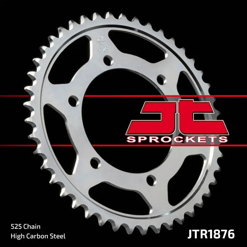 JT zadní řetězové kolo 4385 45 YAMAHA R6 '06-'20, MT09 '14-'20, SUZUKI GSXR 750 '11-'19, GSXR 1000 '17-'21, XSR 900 '16-'24 (438545JT) (řetěz 525)