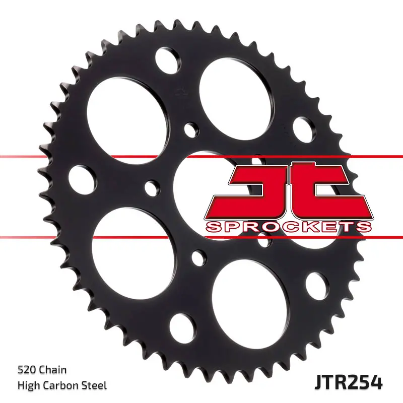 JT řetězové kolo zadní 254 37 HONDA CBF 250 '04-'07 (25437JT) (ŘETĚZ 520) (JT řetězové kolo zadní 254 37 HONDA CBF 250 '04-'07 (25437JT) (ŘETĚZ 520))
