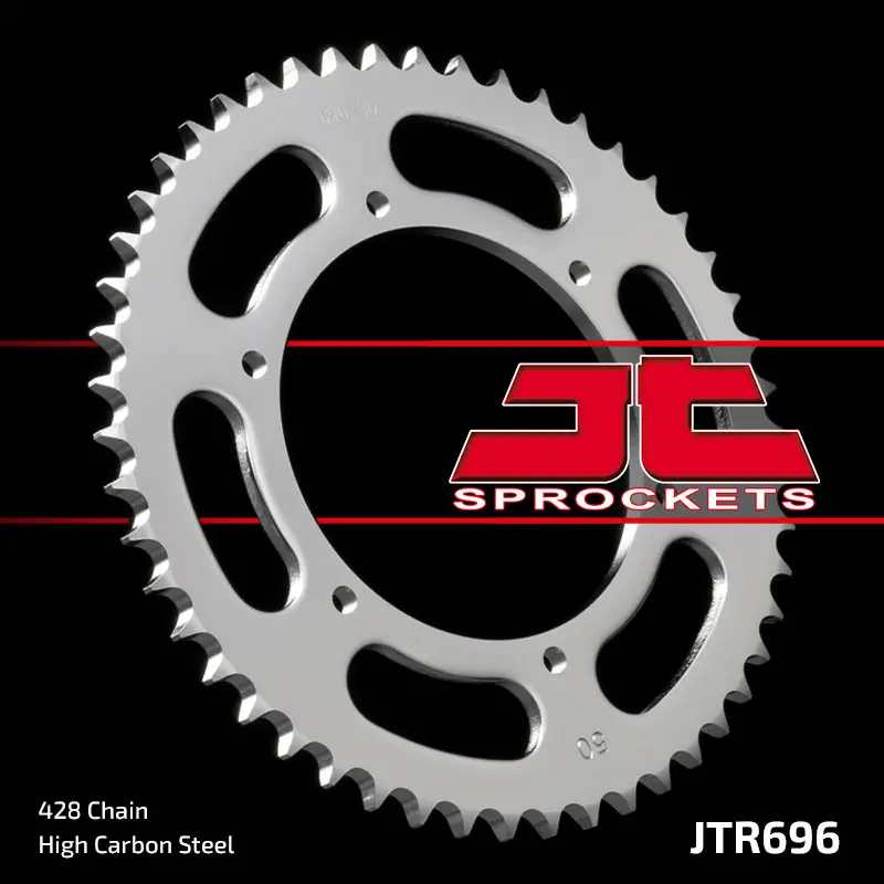 JT zadní řetězové kolečko 707 43 CAGIVA 50 PRIMA SUPER SPORTS 92-95 (70743JT) (řetěz 520) (JT zadní řetězové kolečko 707 43 CAGIVA 50 PRIMA SUPER)
