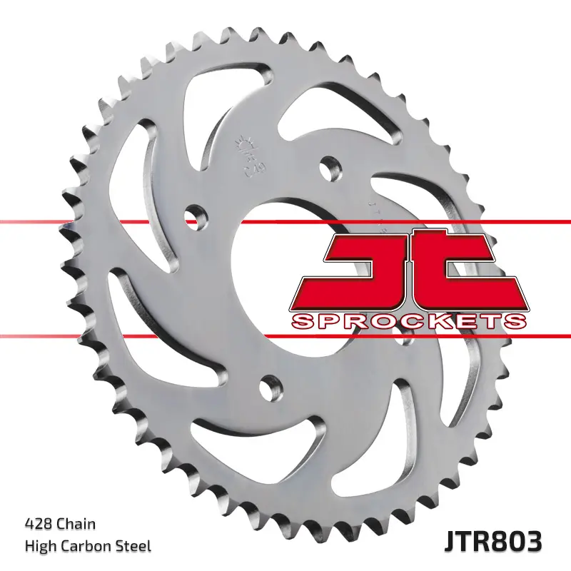 JT řetězové kolečko zadní 4669 45 SUZUKI GSXR 125 17-18, GSX 125 S 17-18 (JTR803.45)* (řetěz 428) (otvory pro šrouby 8,5mm) (JT řetězové kolečko)