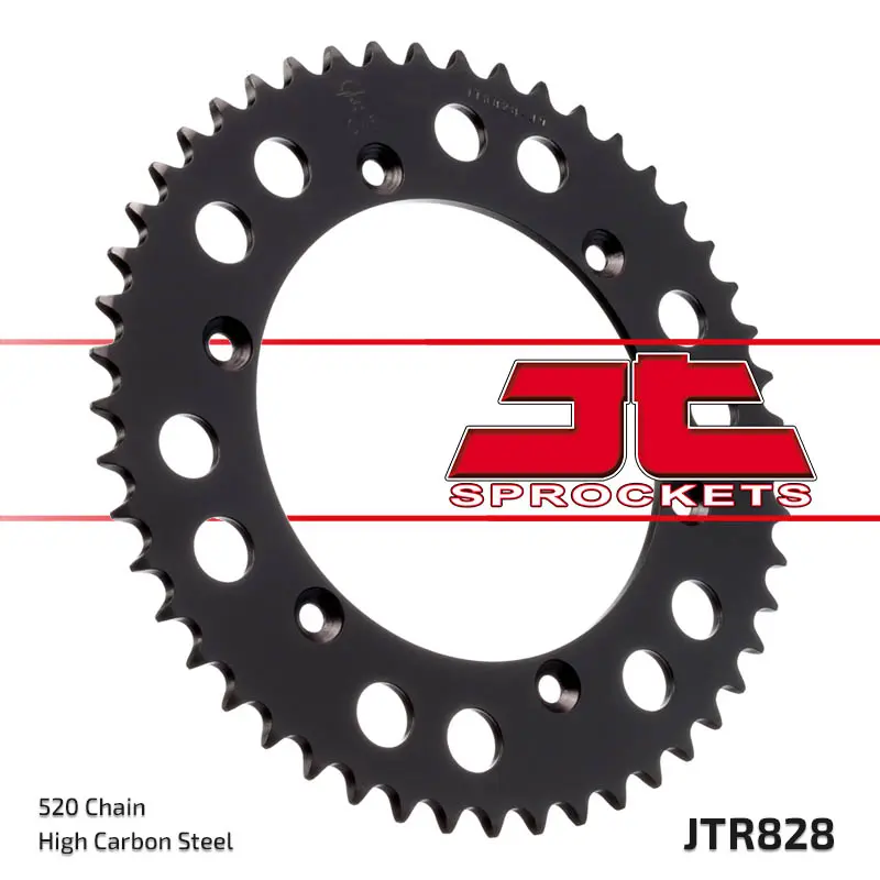 JT řetězové kolečko zadní 804 47 SUZUKI DR 800 BIG 91-93 (SR43B) (80447JT) (řetěz 520) (JT řetězové kolečko zadní 804 47 SUZUKI DR 800 BIG 91-93)