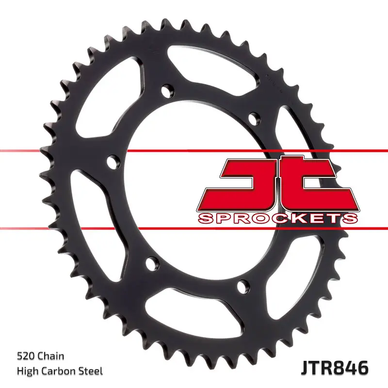 JT zadní řetězové kolečko 859 39 YAMAHA YZF 600R THUNDERCAT 96-03, FZR 1000 87-97 (85939JT) (řetěz 520) (JT zadní řetězové kolečko 859 39 YAMAHA YZF)