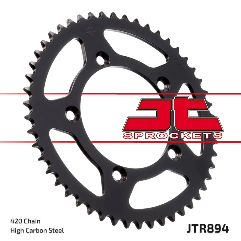 JT zadní řetězové kolečko 4552 48 KTM SX 65 '12-'18 (455248JT) (řetěz 420) (JT zadní řetězové kolečko 4552 48 KTM SX 65 '12-'18 (455248JT) (řetěz)